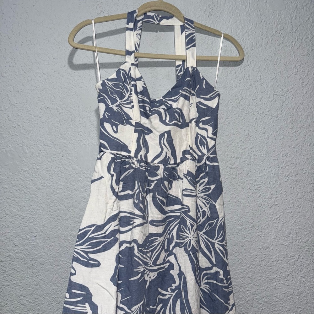 Jessica Simpson Open Back Maxi Cami Dress - Boho Glam S Preowned - Picture 3 of 5
